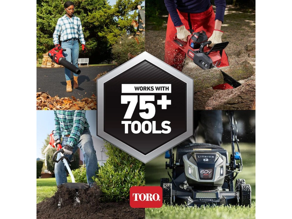 2025 Toro 60V Max* 22 in. (56 cm) Recycler® w/Personal Pace® Lawn Mower - 6.0Ah Battery included (21466) 60V Max* 22 in. (56 cm) Recycler® w/Personal Pace® Lawn Mower - 6.0Ah Battery included (21466) alt
