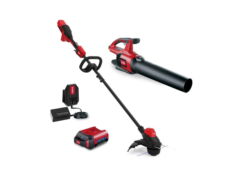 2025 Toro 60V MAX* 2-Tool Combo Kit: 490 CFM Leaf Blower & 13 in. (33 cm) String Trimmer - 2.0Ah Battery Included 60V MAX* 2-Tool Combo Kit: 490 CFM Leaf Blower & 13 in. (33 cm) String Trimmer - 2.0Ah Battery Included alt