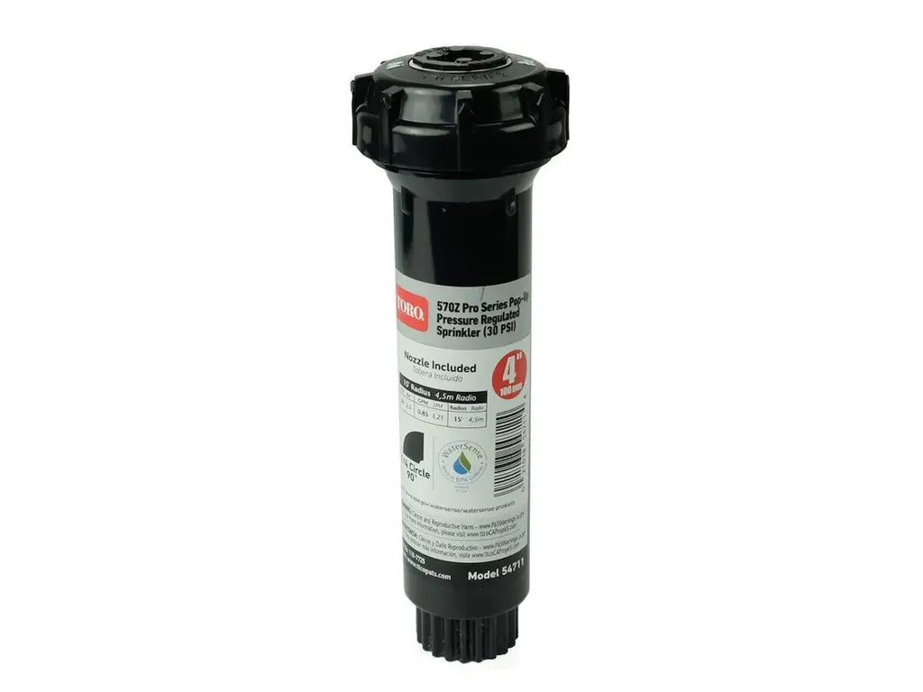 Toro 3 in. Pop Up Fixed Spray w/PR, Qtr Circle - 15 ft. (5-Pack) 2025