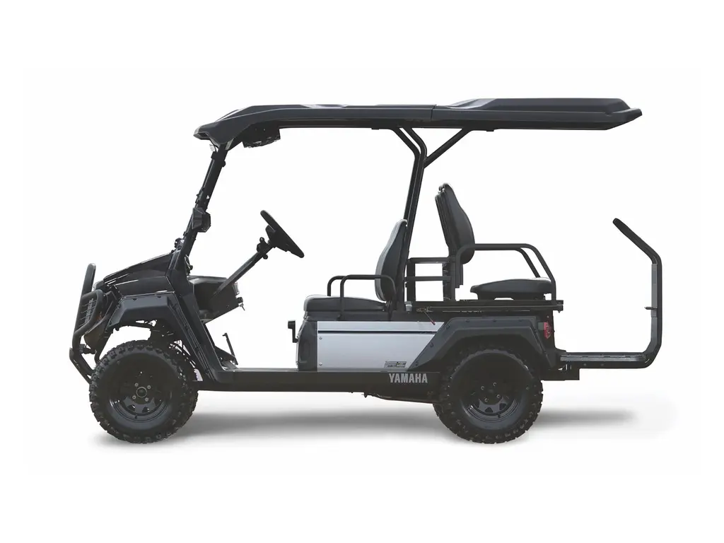 2025 Yamaha Golf Car UMAX Rally 2+2 Onyx Metallic