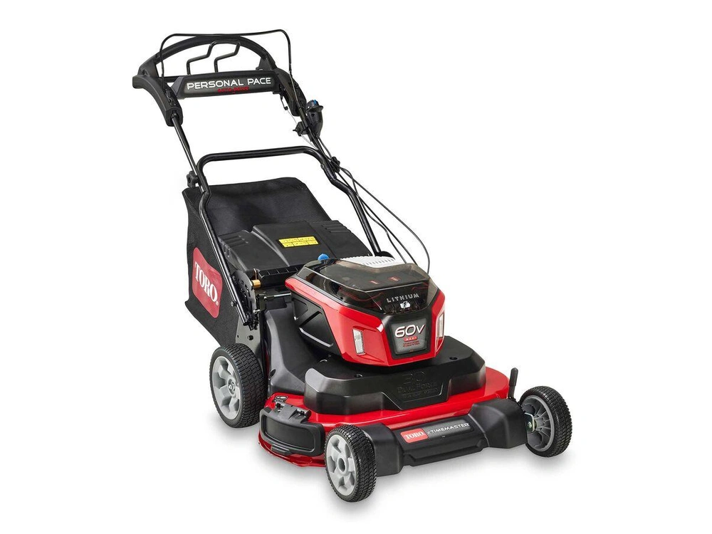 2025 Toro 60V MAX* 30 in. (76 cm) eTimeMaster® w/Personal Pace® Lawn Mower - 10.0Ah + 5.0Ah + 2.5Ah Batteries Included 60V MAX* 30 in. (76 cm) eTimeMaster® w/Personal Pace® Lawn Mower - 10.0Ah + 5.0Ah + 2.5Ah Batteries Included alt