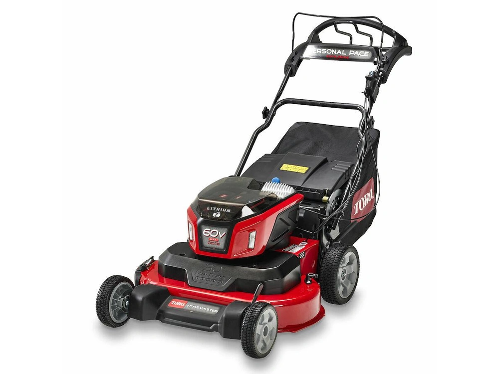 2025 Toro 60V MAX* 30 in. (76 cm) eTimeMaster® w/Personal Pace® Lawn Mower - 10.0Ah + 5.0Ah + 2.5Ah Batteries Included 60V MAX* 30 in. (76 cm) eTimeMaster® w/Personal Pace® Lawn Mower - 10.0Ah + 5.0Ah + 2.5Ah Batteries Included alt