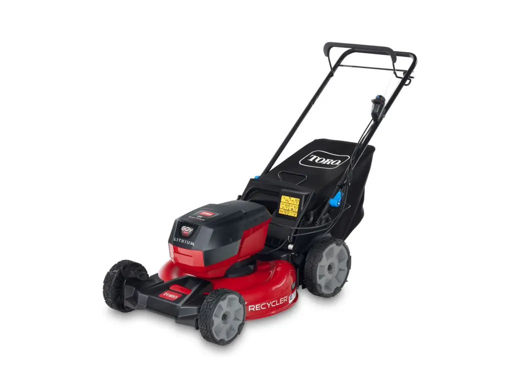 Toro Tondeuse à gazon poussée Recycler® de 60 V Max* et 53 cm (21 po) – batterie de 4,0 Ah incluse 2025