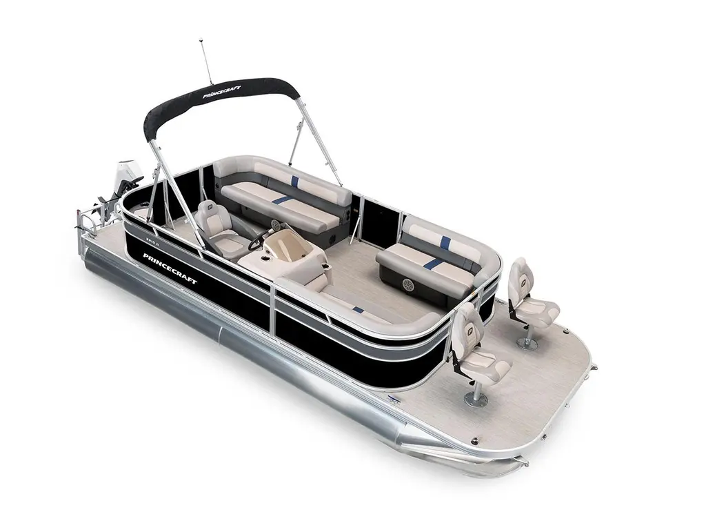2025 Princecraft Brioe 21-2S Black - Grey Metallic Graphic Package