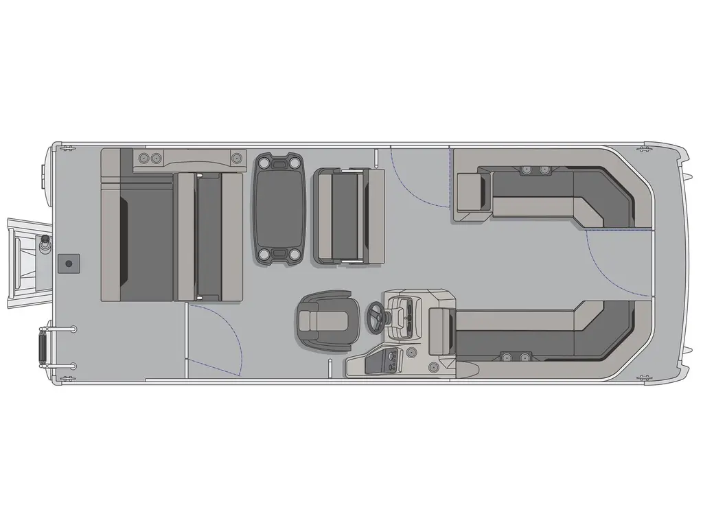 Princecraft Vectra® 23 RL Gris Perle - Édition Blanc Onyx 2025