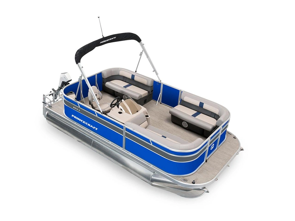 2025 Princecraft Brioe 17 Brioe 17 Classic Blue - Grey Metallic Graphic Package alt