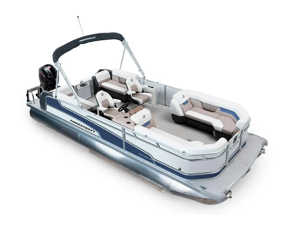 Princecraft Vectra® 23 XT Gris Perle - Édition Bleu Nautique 2025