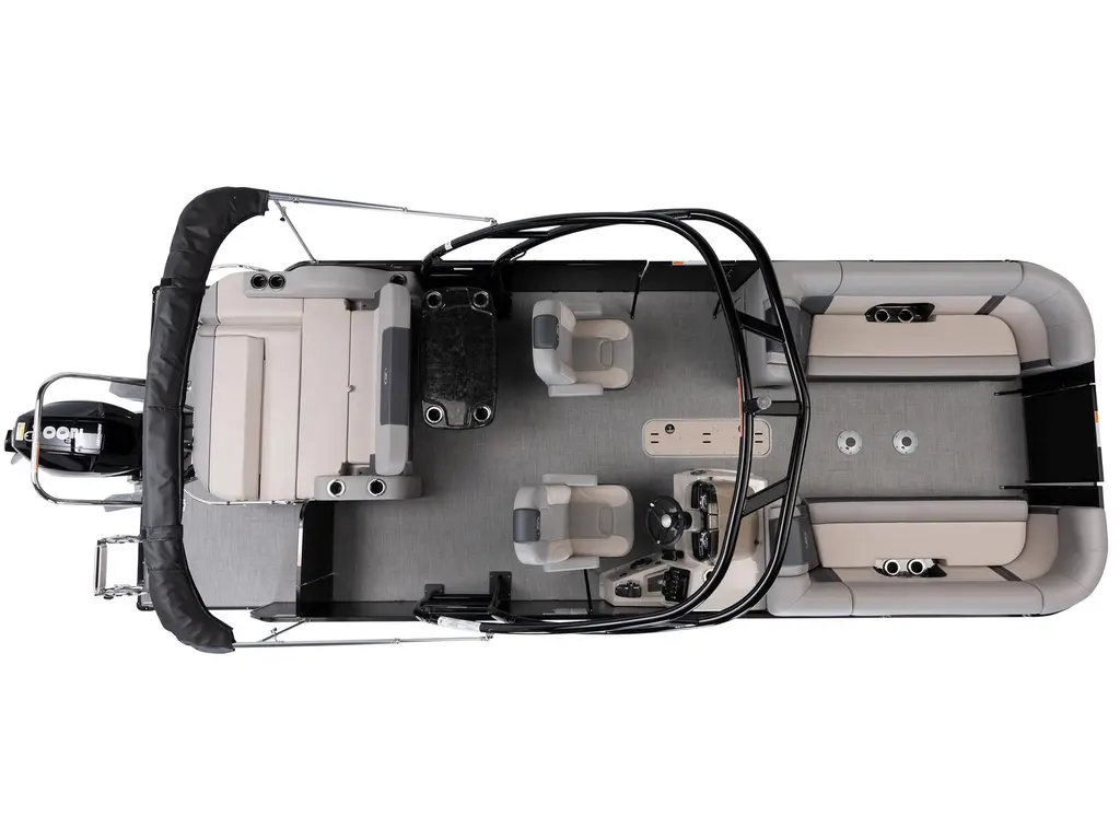 2025 Princecraft Quorum® 25 RL Ruby Red - Elegance Edition (Excluding Grey Metallic Accent)