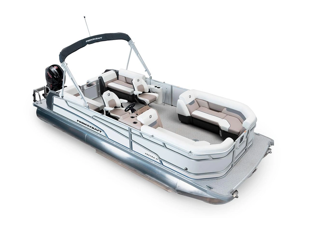 2025 Princecraft Vectra® 23 XT Vectra® 23 XT Pearl Grey - Onyx White Edition alt