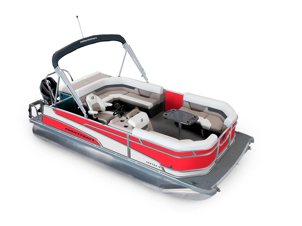 2025 Princecraft Vectra® 19 L Vectra® 19 L Ruby Red - Onyx White Edition alt