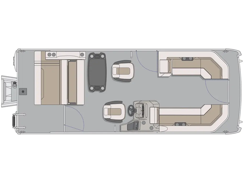 2025 Princecraft Vectra® 23 RL Miami Harbour - Traditional Edition