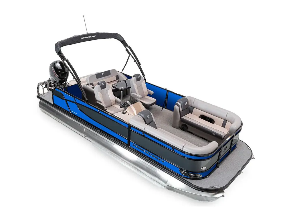Princecraft Quorum® 23 RL Bleu Classique - Édition Élégance (Avec Accent Gris Métallisé) 2025