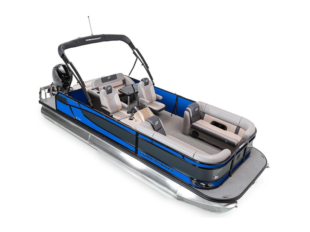 2025 Princecraft Quorum® 23 RL Quorum® 23 RL Classic Blue - Elegance Edition (With Grey Metallic Accent) alt