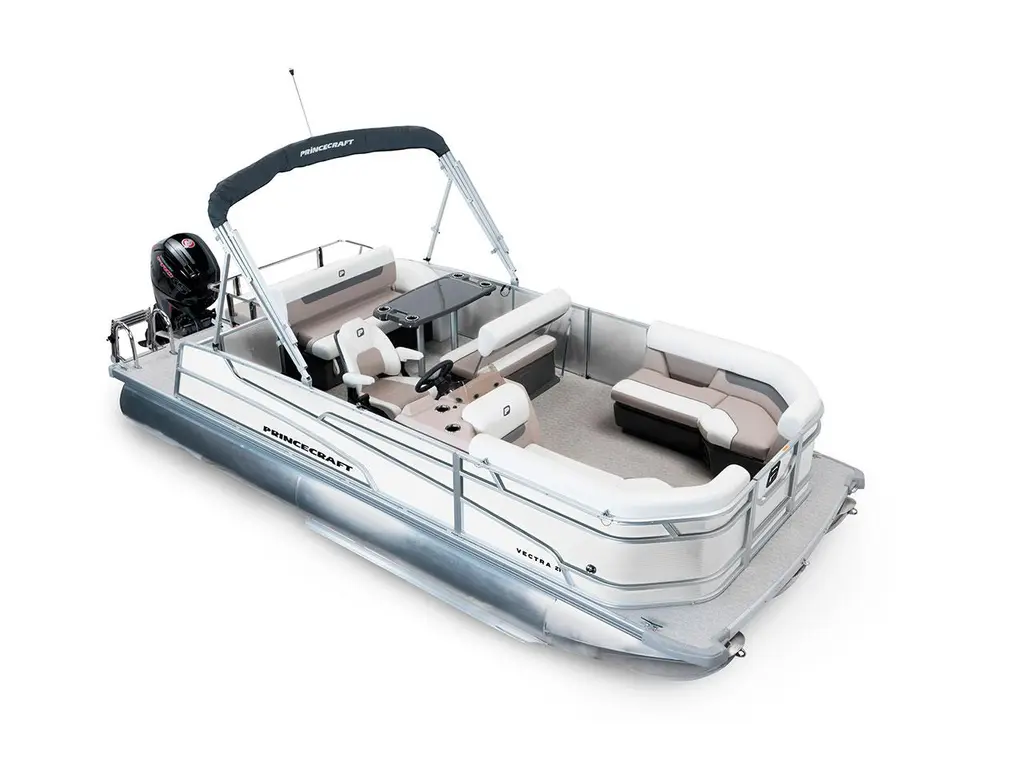 Princecraft Vectra® 21 RL Gris Perle - Édition Blanc Onyx 2025