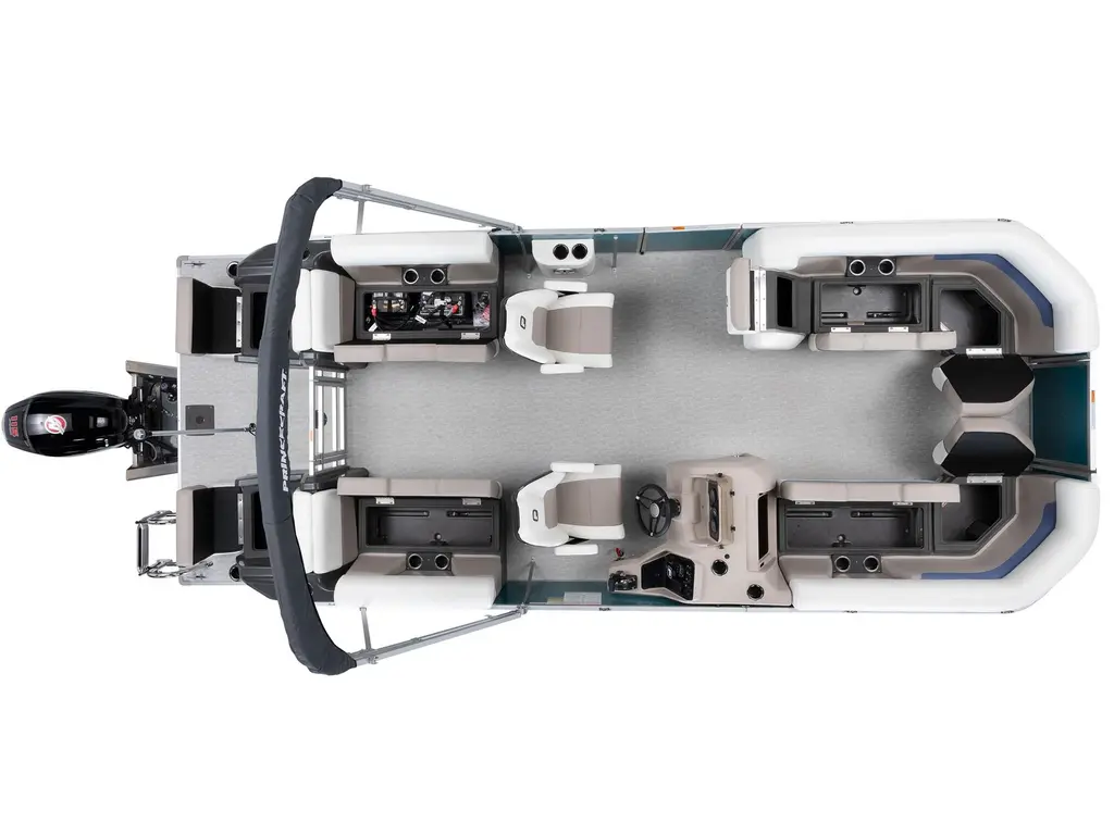 Princecraft Vectra® 23 XT Gris Perle - Édition Bleu Nautique 2025