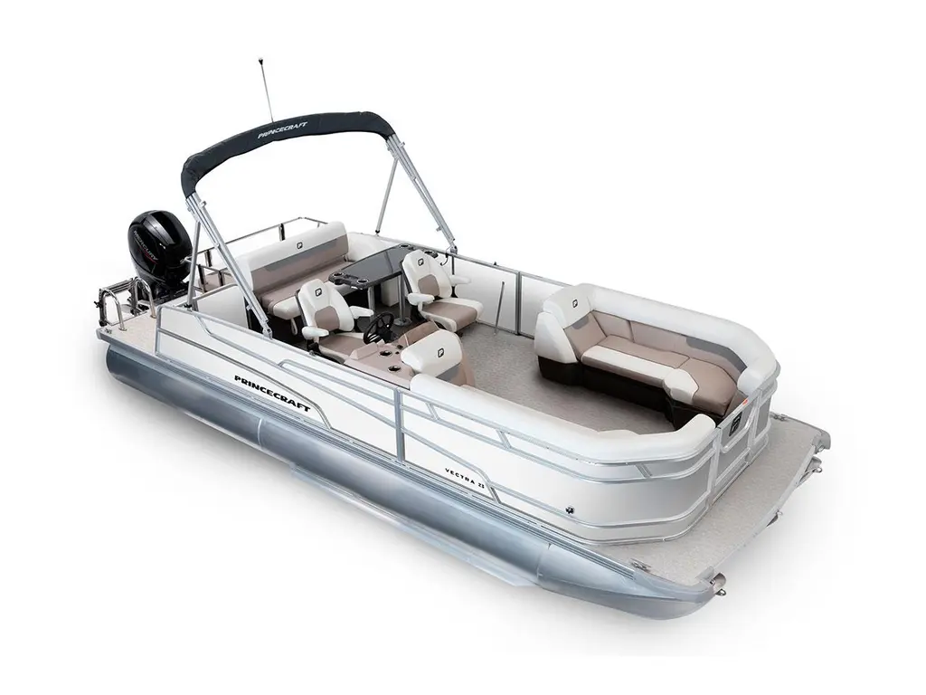 Princecraft Vectra® 23 RL Gris Perle - Édition Blanc Onyx 2025