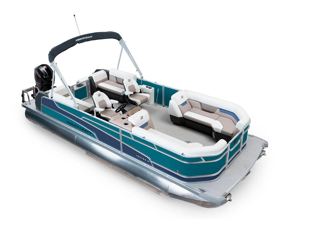 2025 Princecraft Vectra® 23 XT Vectra® 23 XT Miami Harbour - Nautical Blue Edition alt