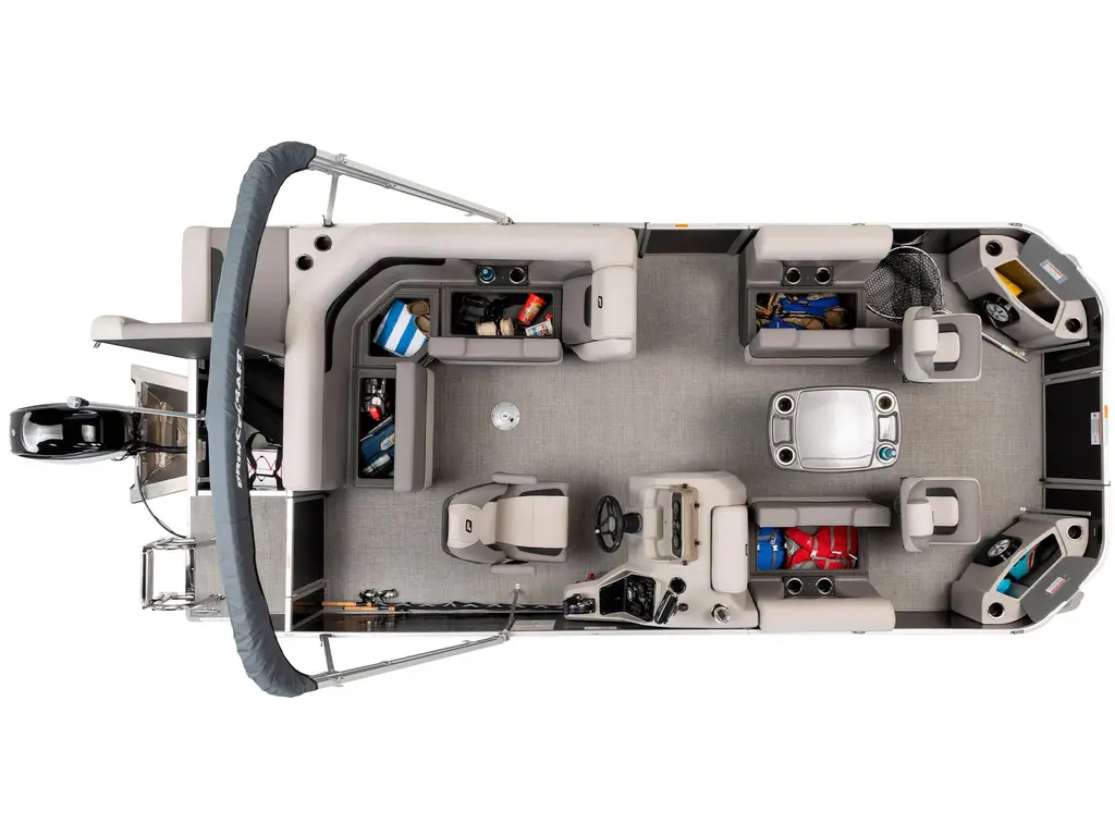 Princecraft Sportfisher 21-2S Noir - Édition Bleu Nautique 2025