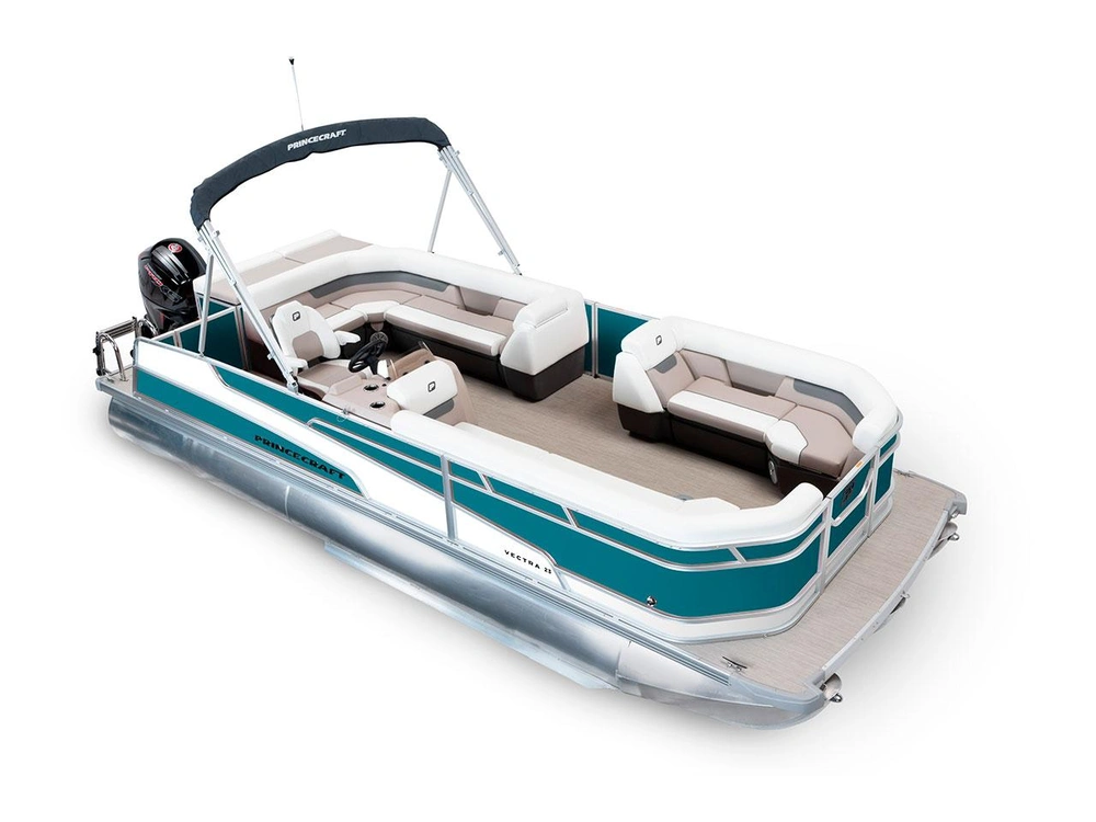 2025 Princecraft Vectra® 23 L Vectra® 23 L Miami Harbour - Onyx White Edition alt