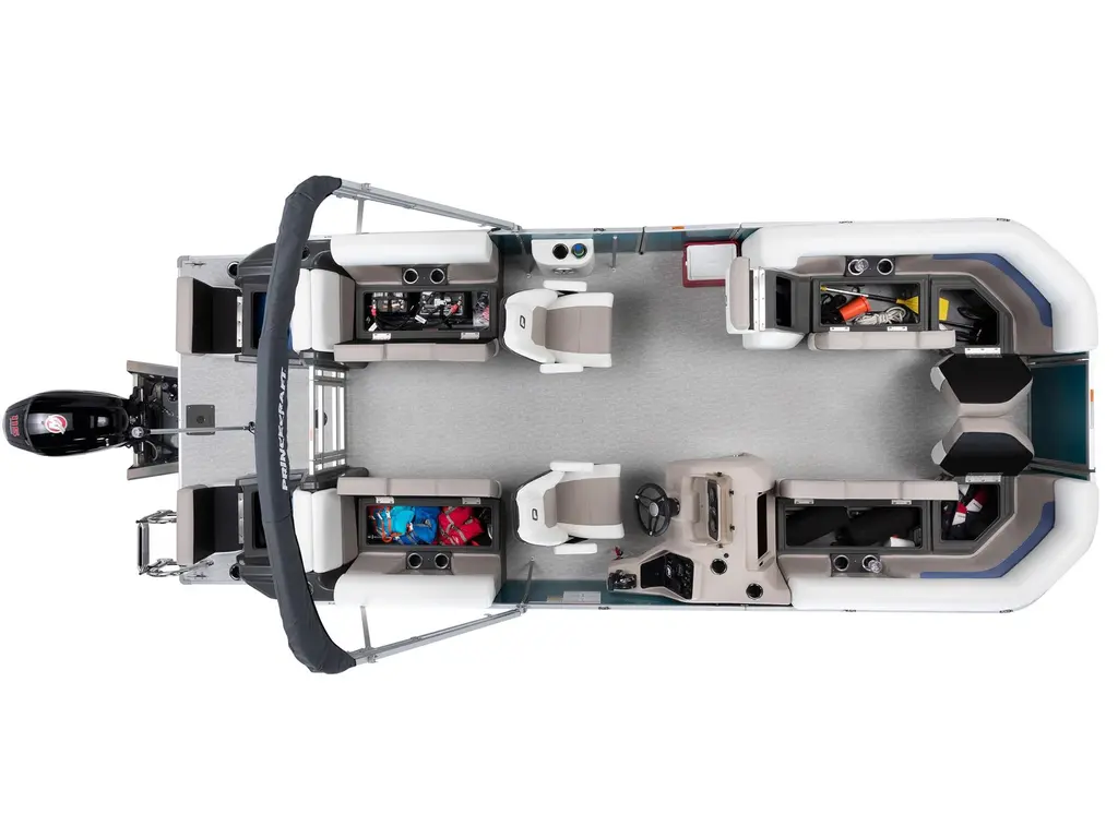 Princecraft Vectra® 23 XT Gris Perle - Édition Bleu Nautique 2025