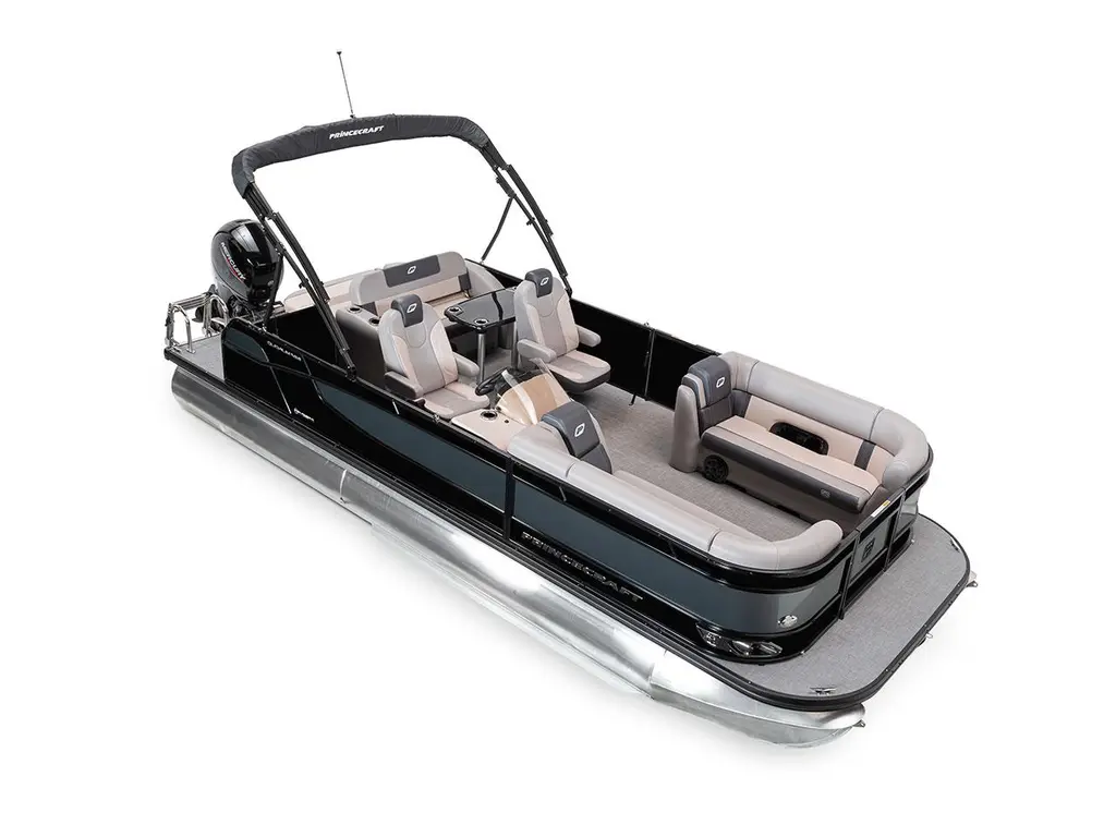 2025 Princecraft Quorum® 23 RL Black - Elegance Edition (With Grey Metallic Accent)
