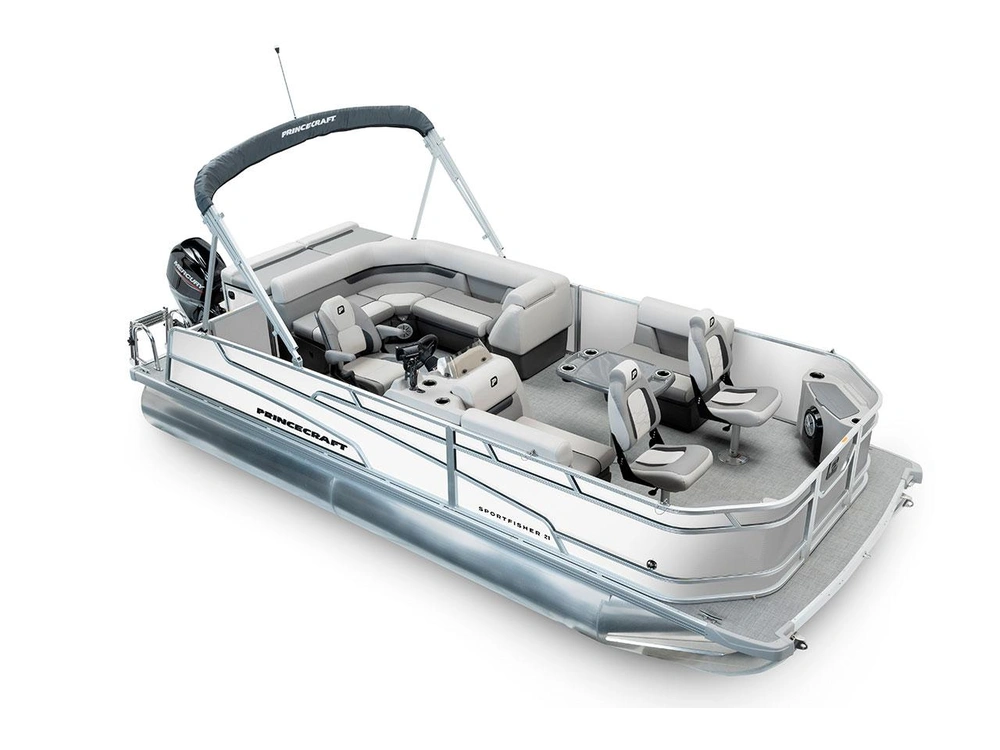 2025 Princecraft Sportfisher 21-2S Sportfisher 21-2S Pearl Grey - Traditional Edition alt