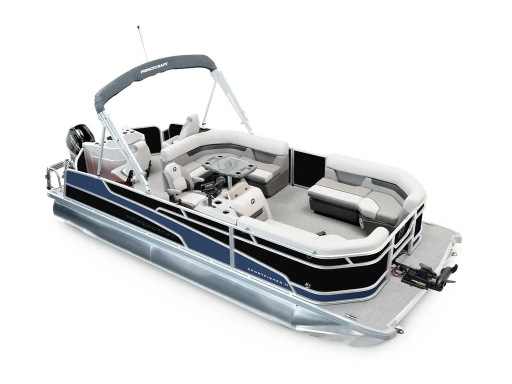 Princecraft Sportfisher 21-2RS Noir - Édition Bleu Nautique 2025