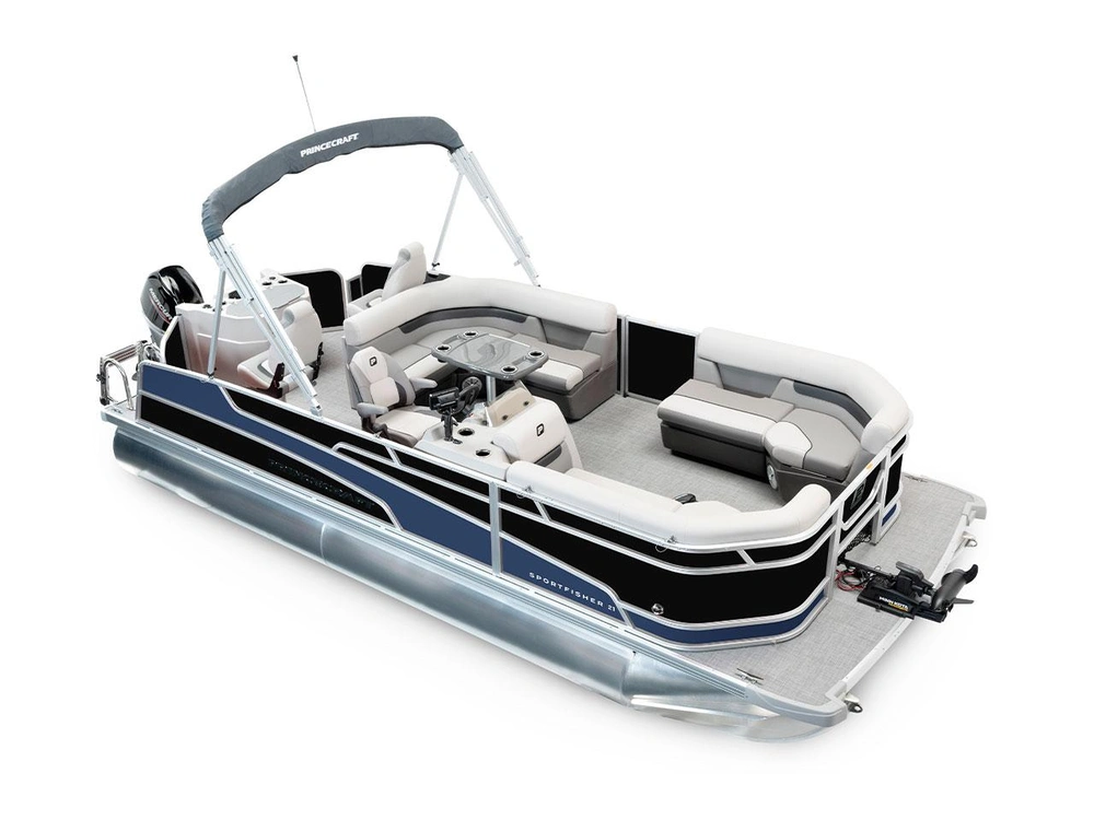 2025 Princecraft Sportfisher 21-2RS Sportfisher 21-2RS Black - Nautical Blue Edition alt