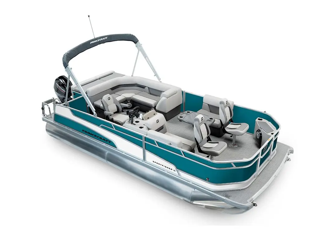 Princecraft Sportfisher 21-2S Miami Harbour - Édition Blanc Onyx 2025