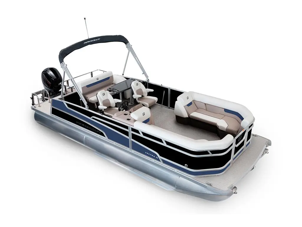 Princecraft Vectra® 23 RL Noir - Édition Bleu Nautique 2025