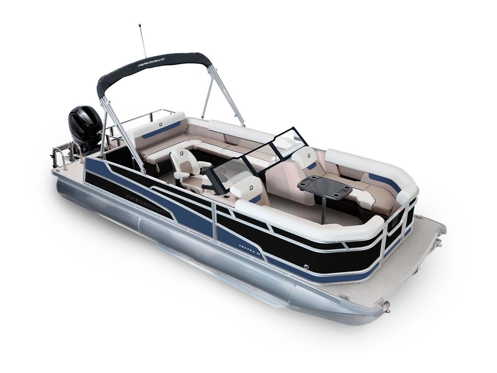 2025 Princecraft Vectra® 23 WRL Vectra® 23 WRL Black - Nautical Blue Edition alt