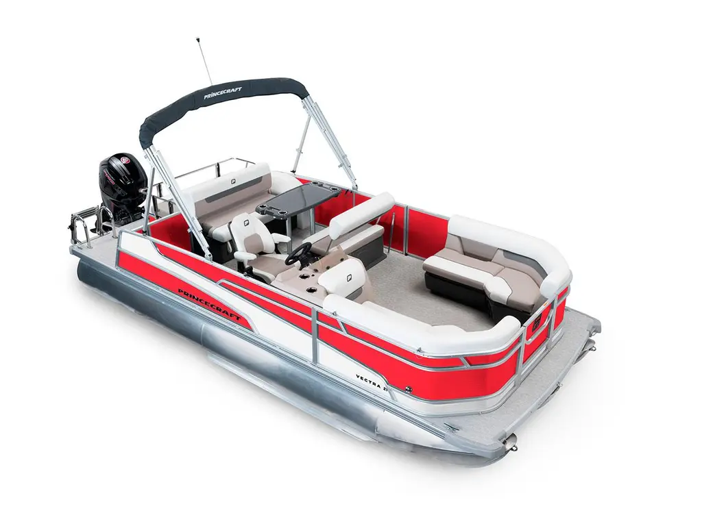 Princecraft Vectra® 21 RL Rouge Rubis - Édition Blanc Onyx 2025