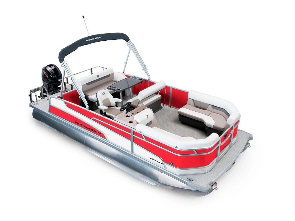 2025 Princecraft Vectra® 21 RL Vectra® 21 RL Ruby Red - Onyx White Edition alt