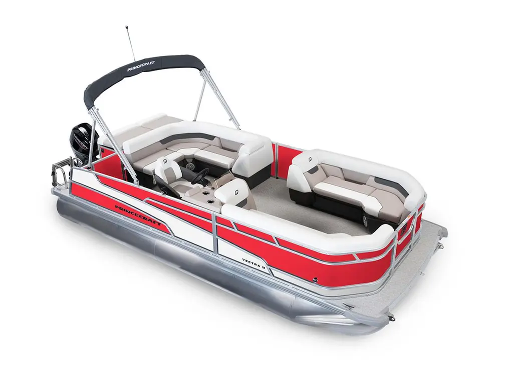 2025 Princecraft Vectra® 21 L Ruby Red - Onyx White Edition