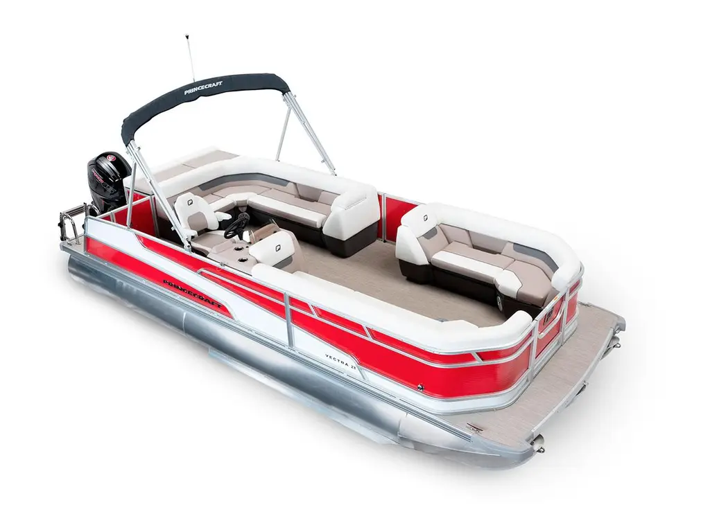 Princecraft Vectra® 23 L Rouge Rubis - Édition Blanc Onyx 2025