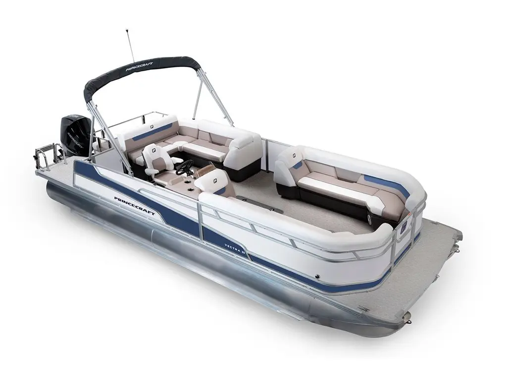 Princecraft Vectra® 25 RL Gris Perle - Édition Bleu Nautique 2025