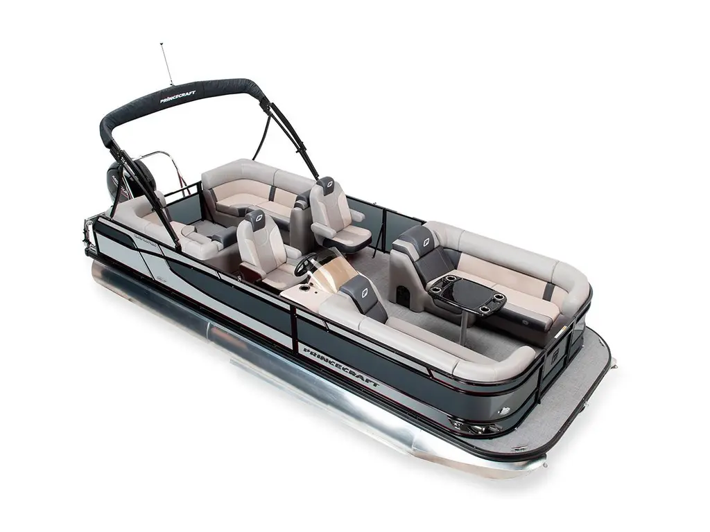 Princecraft Quorum® 23 XT Gris Acier - Édition Élégance (Avec Accent Gris Métallisé) 2025
