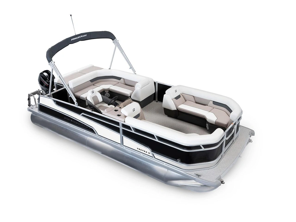 2025 Princecraft Vectra® 21 L Vectra® 21 L Black - Onyx White Edition alt
