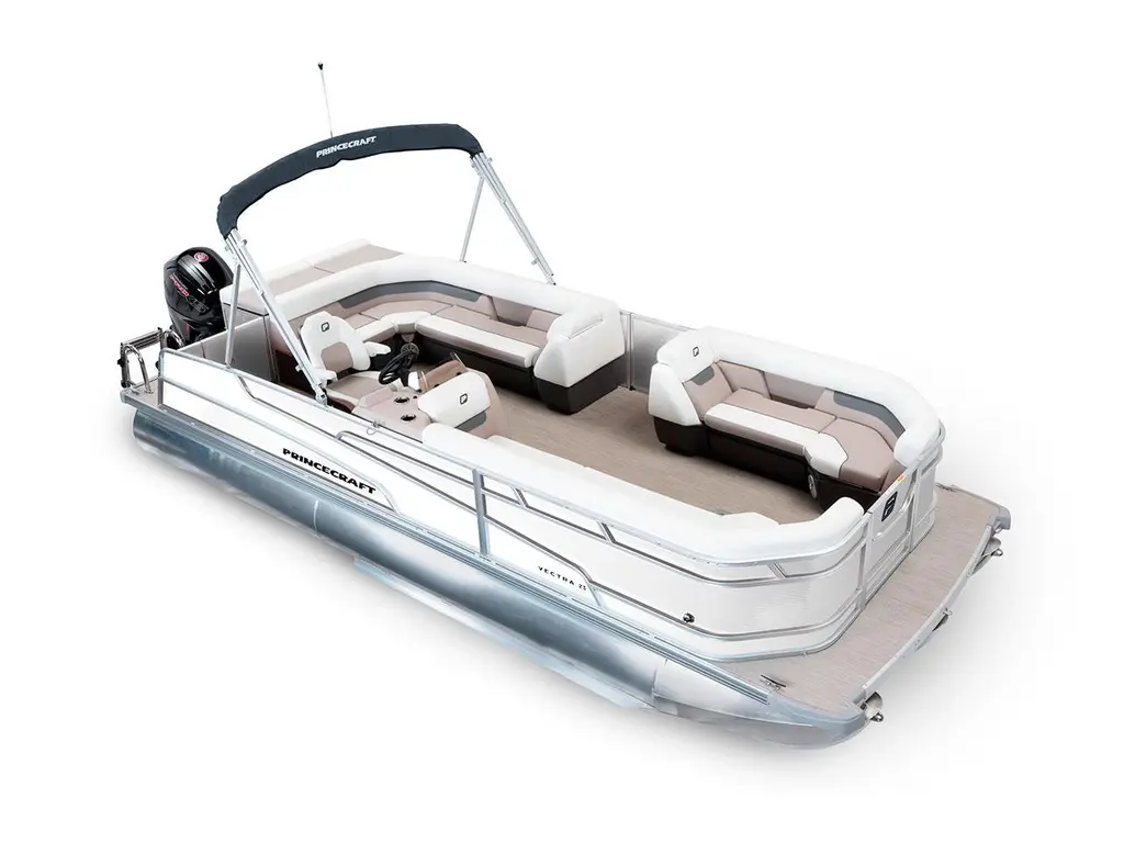 2025 Princecraft Vectra® 23 L Pearl Grey - Onyx White Edition