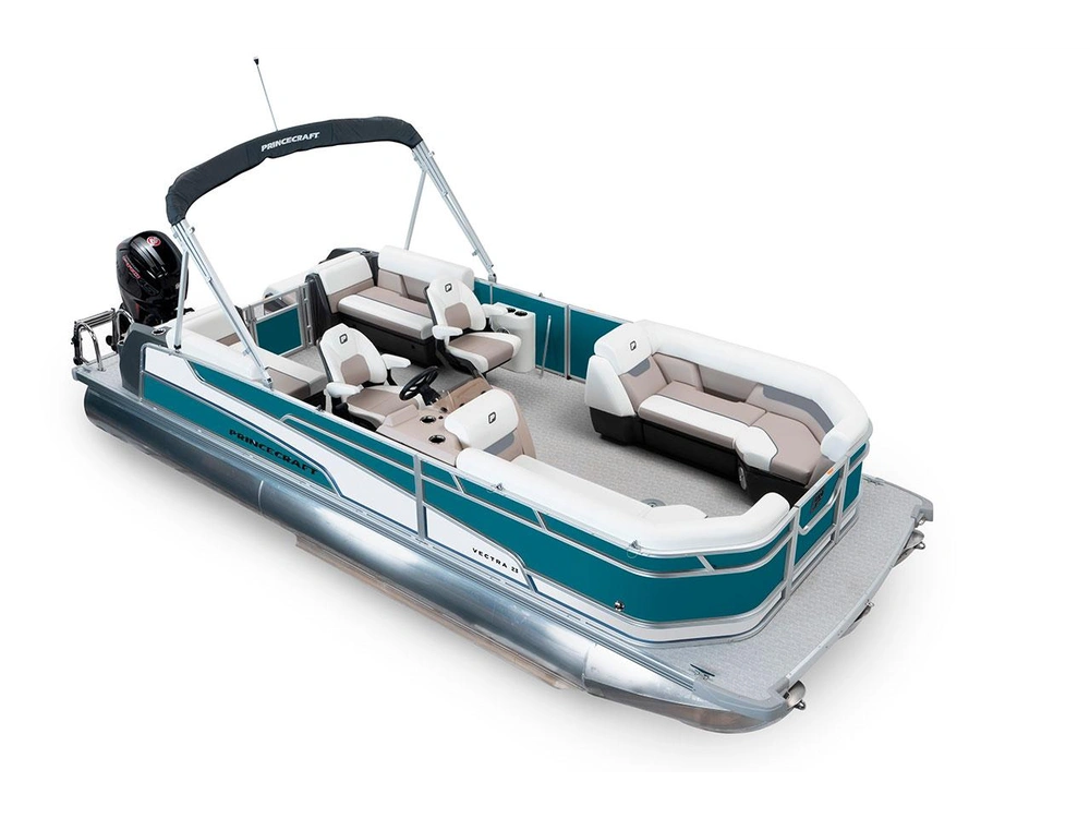 2025 Princecraft Vectra® 23 XT Vectra® 23 XT Miami Harbour - Onyx White Edition alt