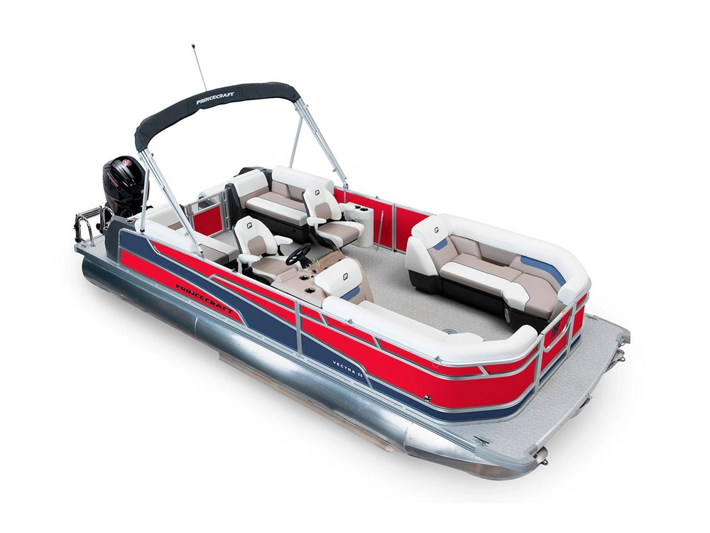 Princecraft Vectra® 23 XT Vectra® 23 XT Rouge Rubis - Édition Bleu Nautique 2025 alt