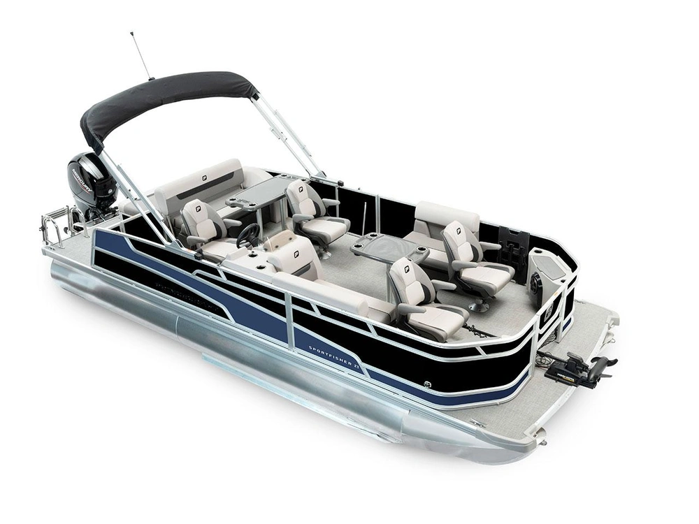 2025 Princecraft Sportfisher 23-2S RL Sportfisher 23-2S RL Black - Nautical Blue Edition alt