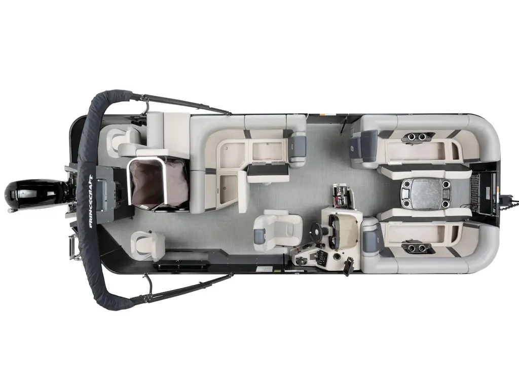 2025 Princecraft Sportfisher LX 25-2RS Steel Grey - Elegance Edition (With Grey Metallic Accent)