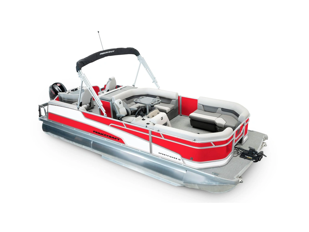 2025 Princecraft Sportfisher 23-2RS Sportfisher 23-2RS Ruby Red - Onyx White Edition alt