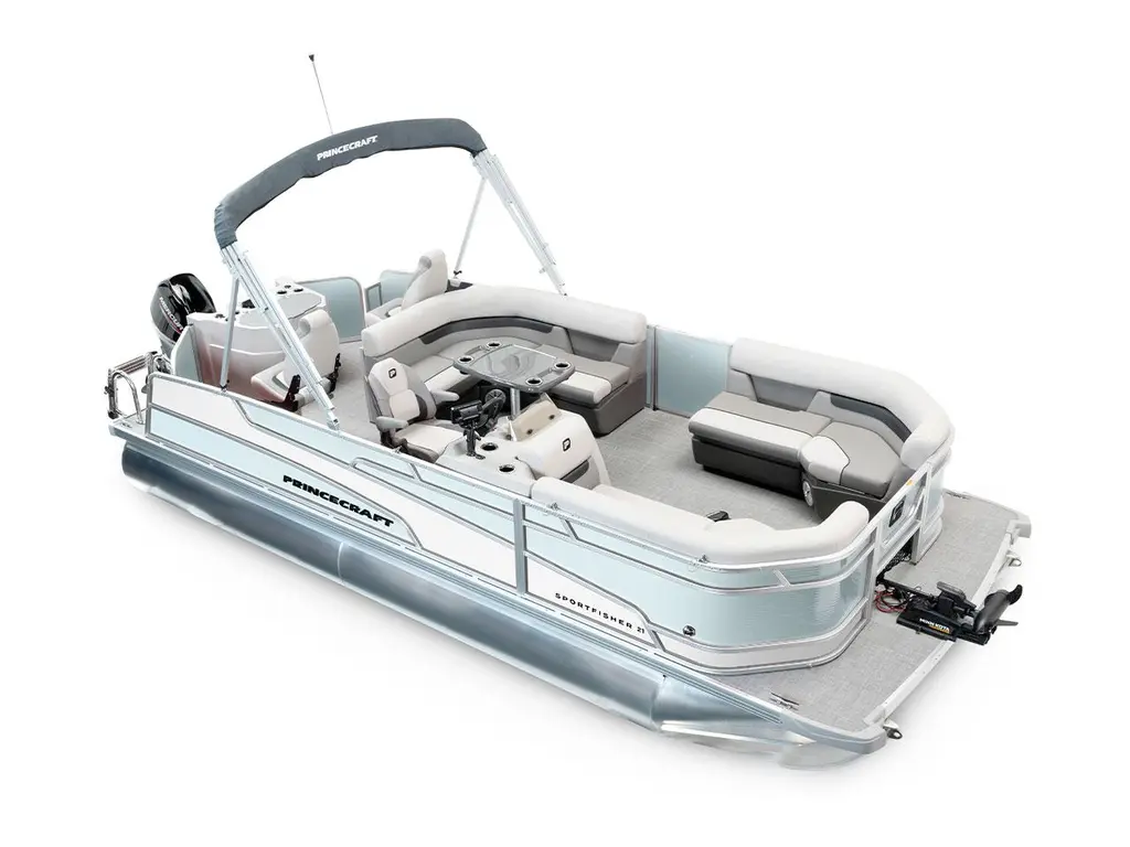 Princecraft Sportfisher 21-2RS Gris Perle - Édition Blanc Onyx 2025
