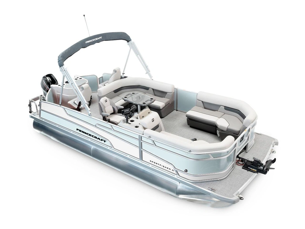2025 Princecraft Sportfisher 21-2RS Sportfisher 21-2RS Pearl Grey - Onyx White Edition alt
