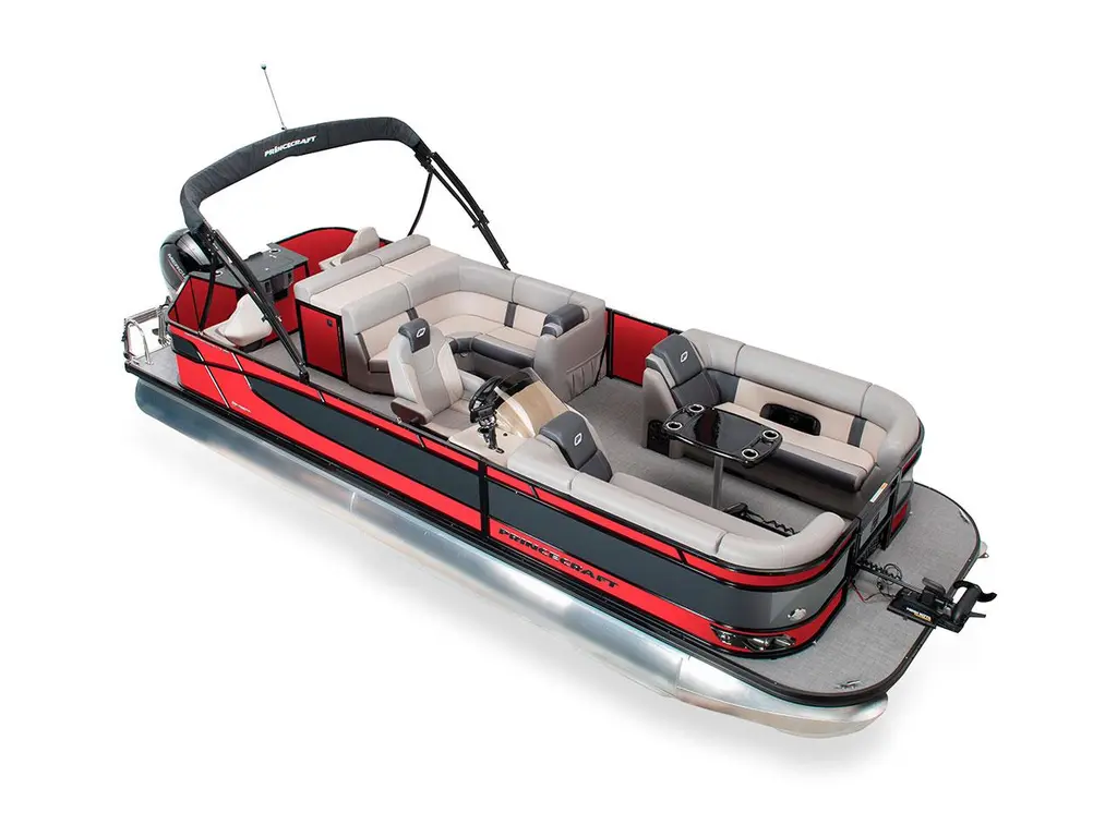 2025 Princecraft Sportfisher LX 25-2RS Ruby Red - Elegance Edition (With Grey Metallic Accent)