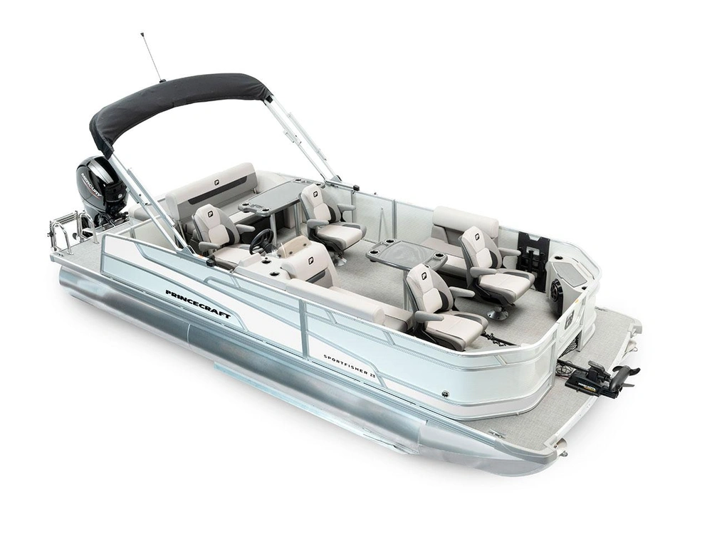 2025 Princecraft Sportfisher 23-2S RL Sportfisher 23-2S RL Pearl Grey - Onyx White Edition alt