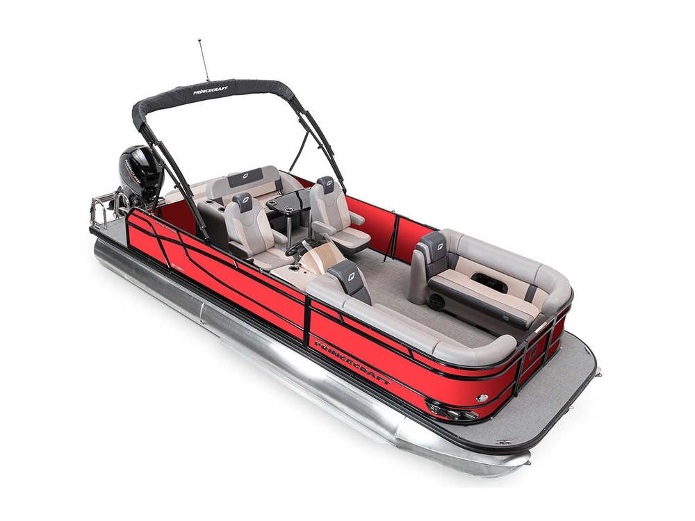 2025 Princecraft Quorum® 23 RL Quorum® 23 RL Ruby Red - Elegance Edition (Excluding Grey Metallic Accent) alt