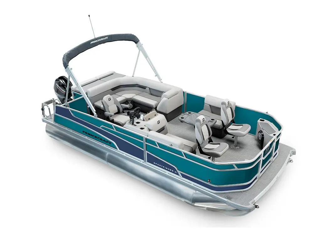 2025 Princecraft Sportfisher 21-2S Miami Harbour - Nautical Blue Edition